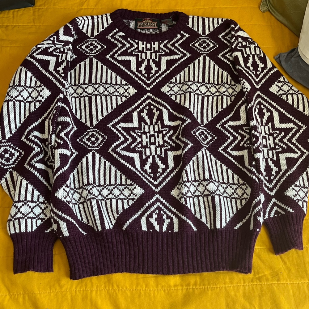 Vintage Greatland Sportwear Sweater - Size XL